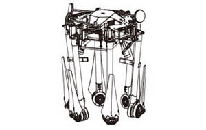 Корпус платформы с лучами - 1 шт.