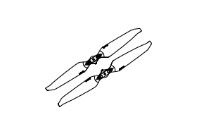 Пропеллеры для DJI Mavic 3 Multispectral (пара) - 1 шт.