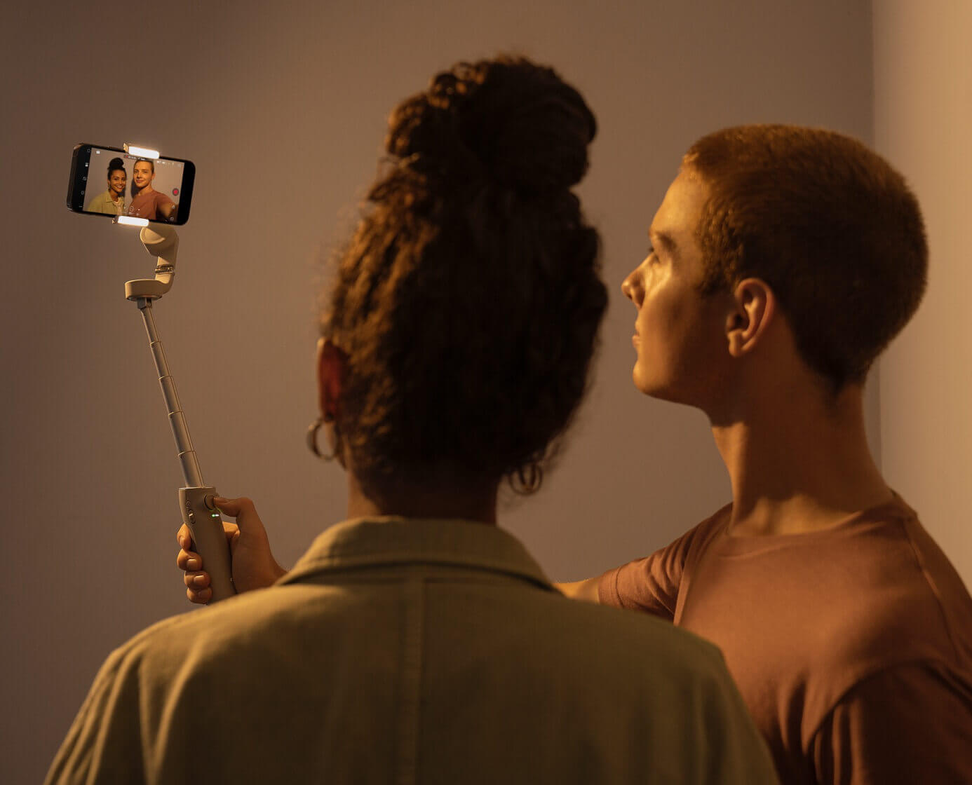 Держатель для телефона с подсветкой