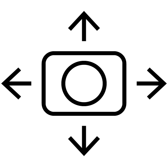 3-осевая стабилизация Smart Oblique Capture
